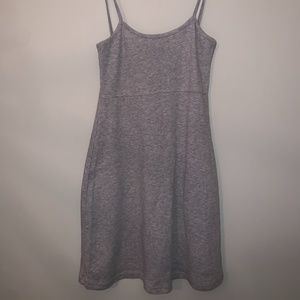 Simple Gray Mini Dress